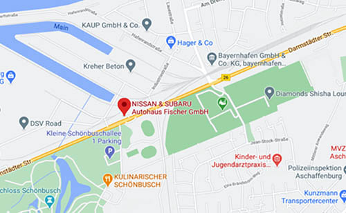 Karte Anfahrt